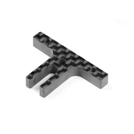 GRAPHITE BATTERY BACKSTOP 4.0MM - MIDDLE - XRAY - 376133