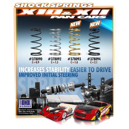 SHOCK SPRING C 1.8 - GOLD - 378093 - XRAY