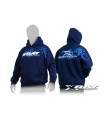 XRAY SWEATER HOODED - BLUE (M) - XRAY