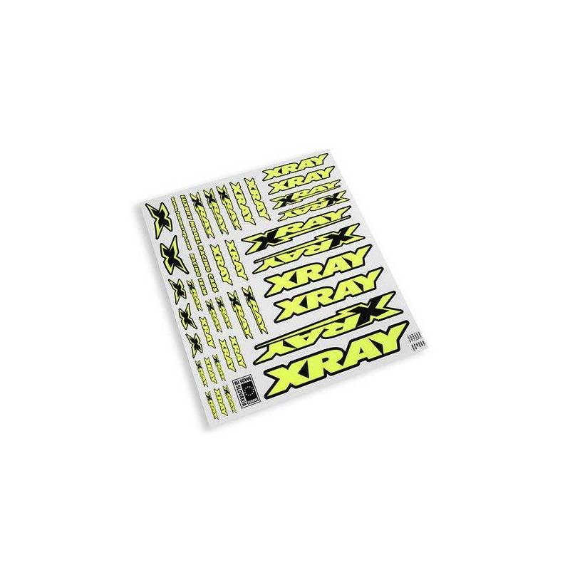 XRAY STICKER FOR BODY - NEON YELLOW - XRAY