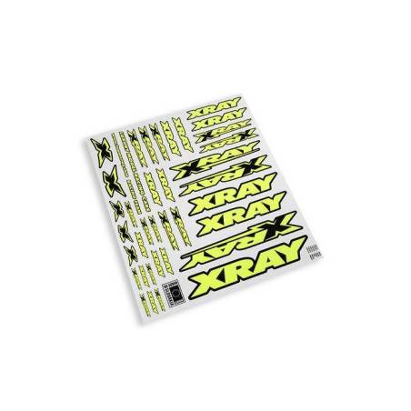 XRAY STICKER FOR BODY - NEON YELLOW - 397315 - XRAY