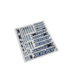 XRAY STICKER FOR BODY - METALIC SILVER - XRAY