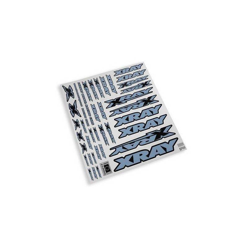 XRAY STICKER FOR BODY - METALIC SILVER - 397312 - XRAY XRAY STICKER FOR BODY - METALIC SILVER - 397312 - XRAY