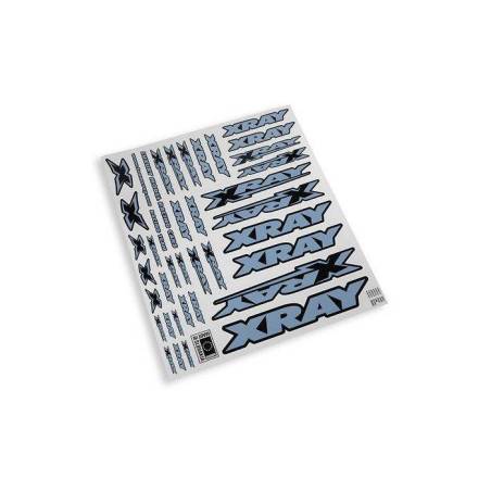 XRAY STICKER FOR BODY - METALIC SILVER - 397312 - XRAY