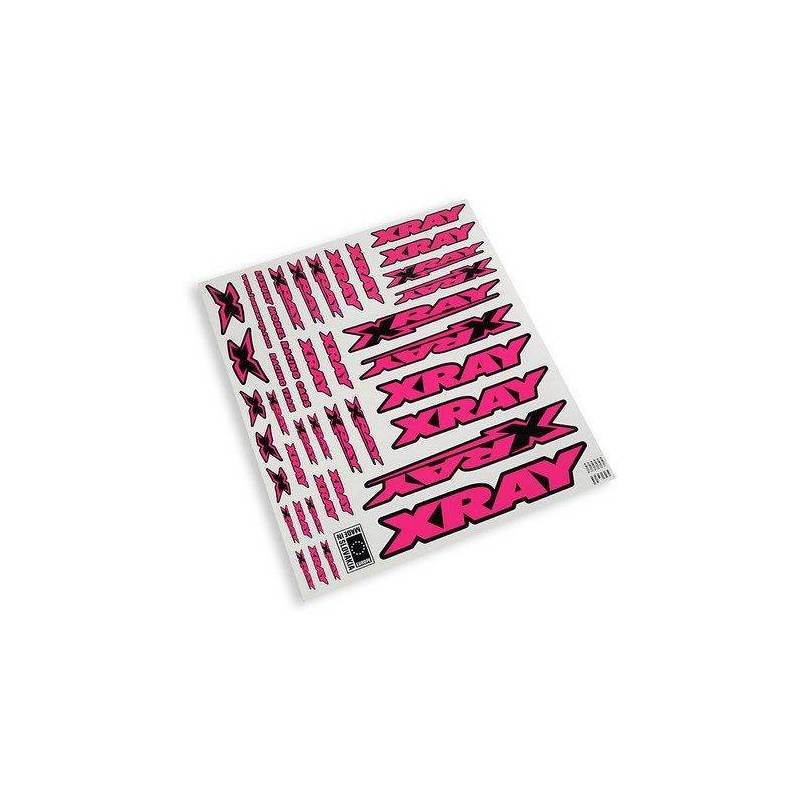 XRAY STICKER FOR BODY - NEON RED - XRAY XRAY STICKER FOR BODY - NEON RED - XRAY