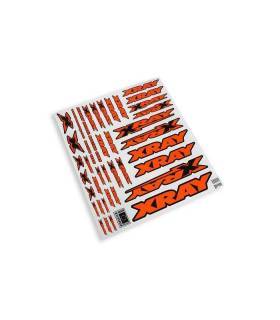 XRAY STICKER FOR BODY - NEON ORANGE - XRAY