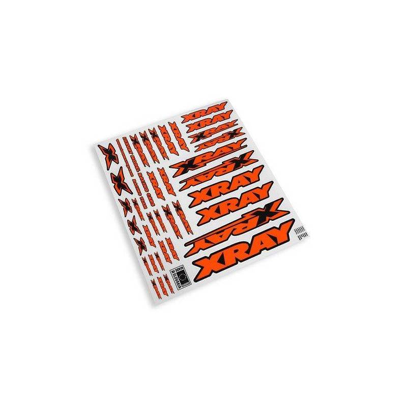 XRAY STICKER FOR BODY - NEON ORANGE - XRAY XRAY STICKER FOR BODY - NEON ORANGE - XRAY