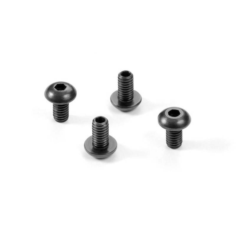HEX SCREW SH M4x7 WITH HEX FROM BOTTOM (4) - 902407 - XRAY HEX SCREW SH M4x7 WITH HEX FROM BOTTOM (4) - 902407 - XRAY