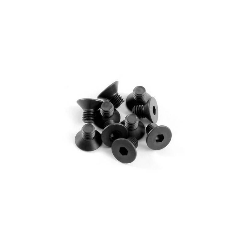 HEX SCREW SFH M4x6 (10) - 903406 - XRAY HEX SCREW SFH M4x6 (10) - 903406 - XRAY