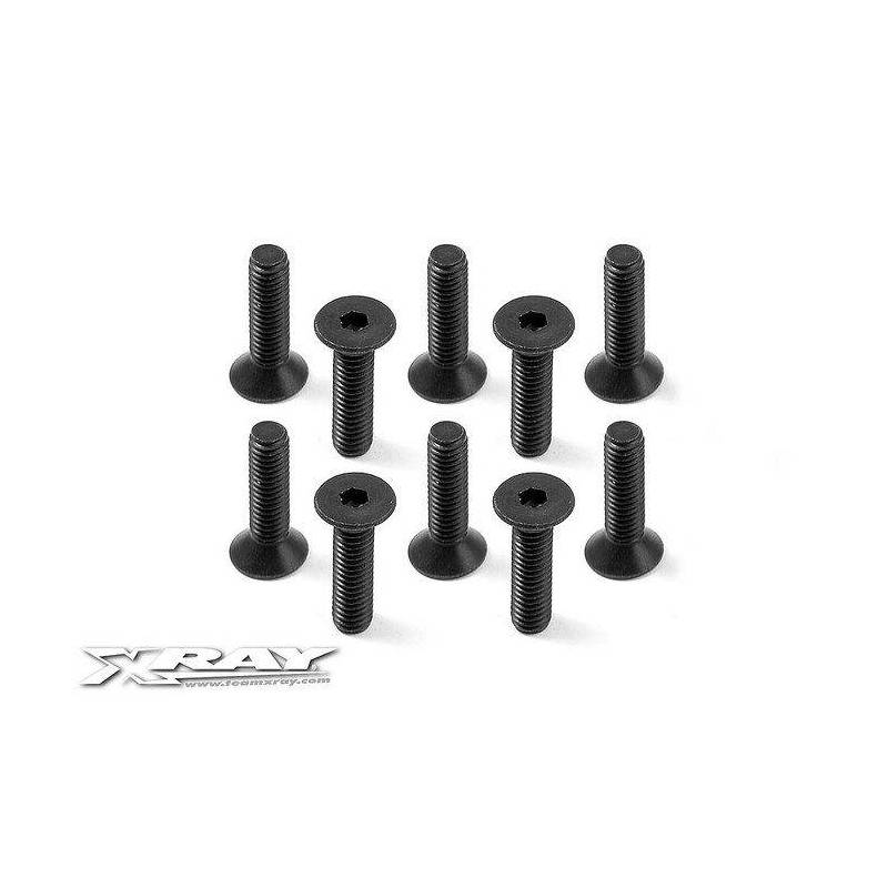 HEX SCREW SFH M4x16 (10) - XRAY HEX SCREW SFH M4x16 (10) - XRAY