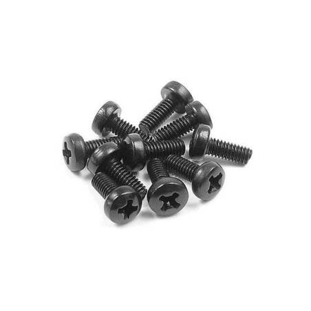 SCREW PHILLIPS M2.5x6  (10) - XRAY