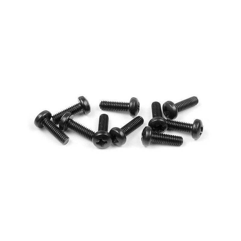 SCREW PHILLIPS M2.5x8 (10) - 907258 - XRAY SCREW PHILLIPS M2.5x8 (10) - 907258 - XRAY