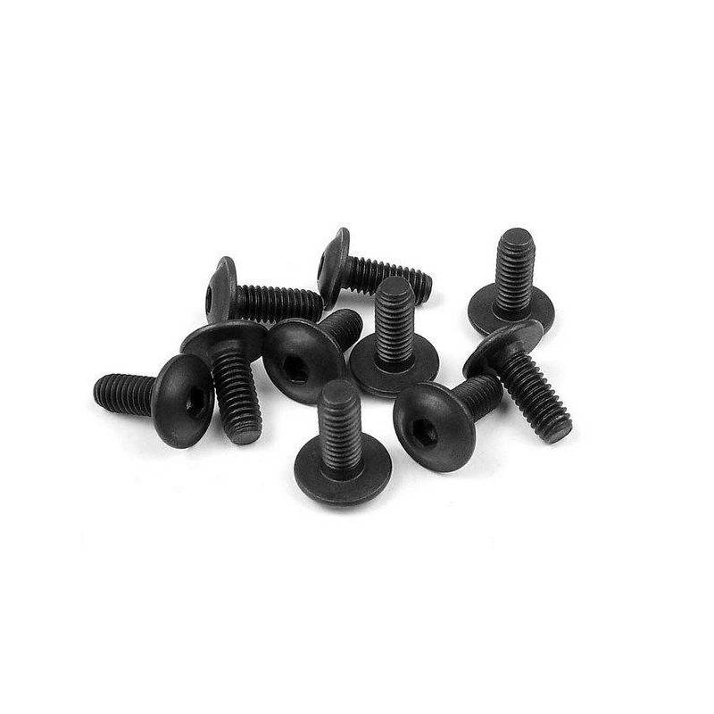 HEX SCREW FLANGED SH M4x10 (10) - XRAY HEX SCREW FLANGED SH M4x10 (10) - XRAY
