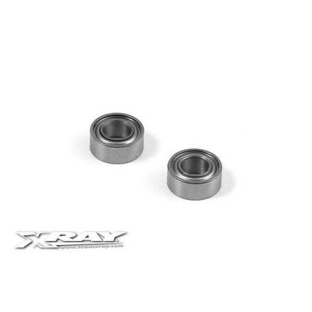 BALL-BEARING 3x6x2.5 STEEL SEALED - OIL (2) - 930306 - XRAY