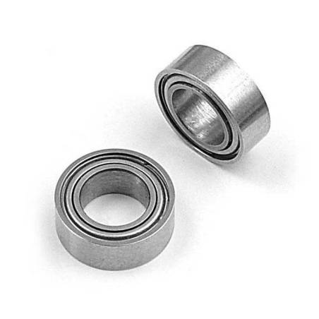 BALL-BEARING 4x7x2.5 STEEL SEALED - OIL (2) - XRAY