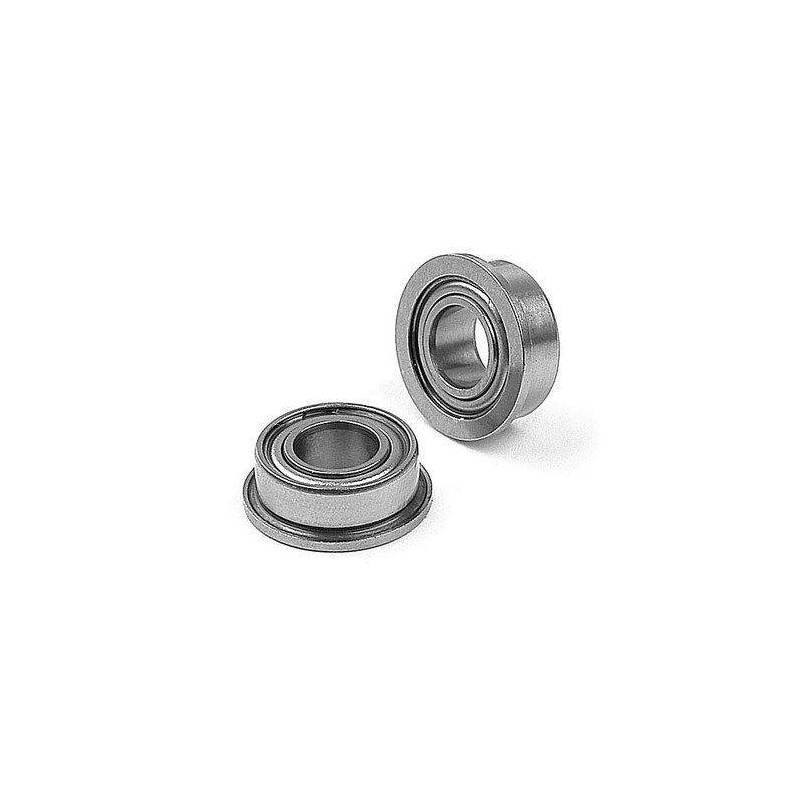 BALL-BEARING 5x10x4 FLANGED - STEEL SEALED - OIL (2) - XRAY BALL-BEARING 5x10x4 FLANGED - STEEL SEALED - OIL (2) - XRAY