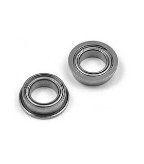 BALL-BEARING 5x8x2.5 FLANGED - STEEL SEALED - OIL (2) - XRAY