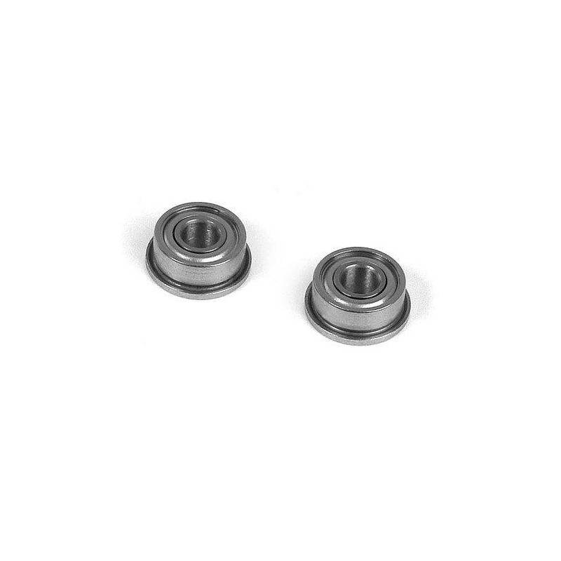 BALL-BEARING 1/8 x 5/16x 9/6 FLANGED - STEEL SEALED - OIL (2 - XRAY