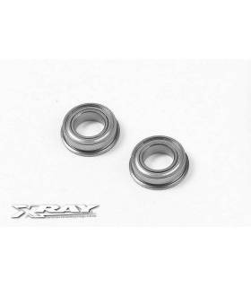 BALL-BEARING 8x14x4 FLANGED - STEEL SEALED - OIL (2) - 950814 - XRAY