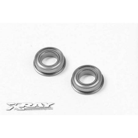 BALL-BEARING 8x14x4 FLANGED - STEEL SEALED - OIL (2) - XRAY