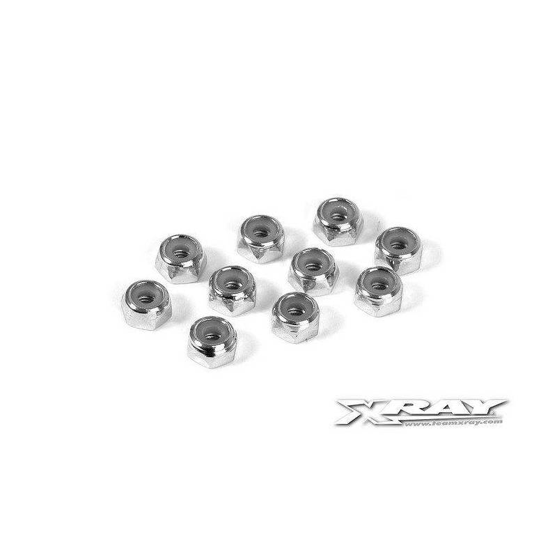 NUT M2.5 - SHORT (10) - XRAY NUT M2.5 - SHORT (10) - XRAY