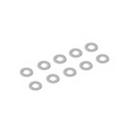 WASHER S 4x8x0.5  (10) - XRAY