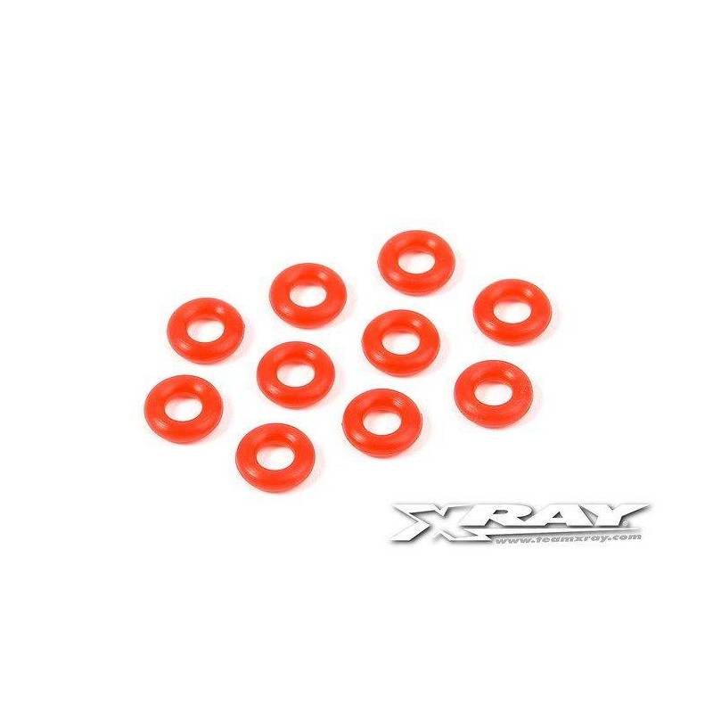 SILICONE O-RING 3.4x2  (10) - XRAY