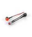 SET OF BLACK, RED & BLACK CABLE WITH RED BUTTON SWITCH - HUDY