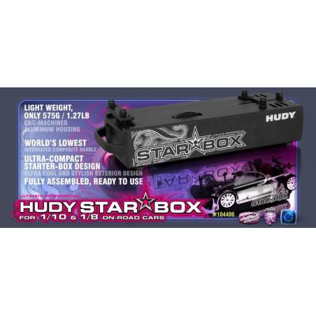 HUDY STAR-BOX ON-ROAD 1/10 & 1/8 - LIPO  VERSION - HUDY
