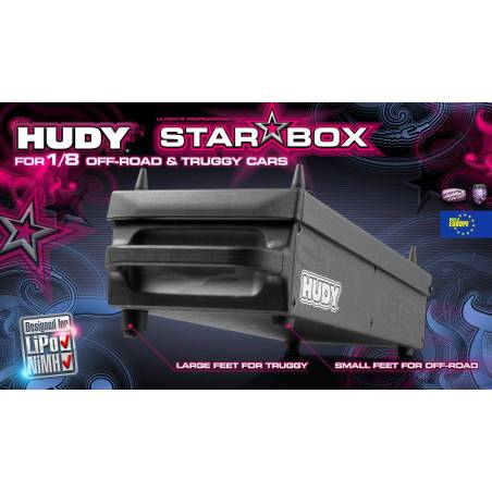 HUDY STAR-BOX TRUGGY & OFF-ROAD 1/8 - HUDY