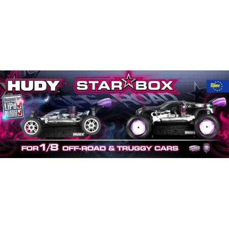 HUDY STAR-BOX TRUGGY & OFF-ROAD 1/8 - HUDY