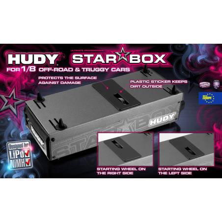 HUDY STAR-BOX TRUGGY & OFF-ROAD 1/8 - HUDY