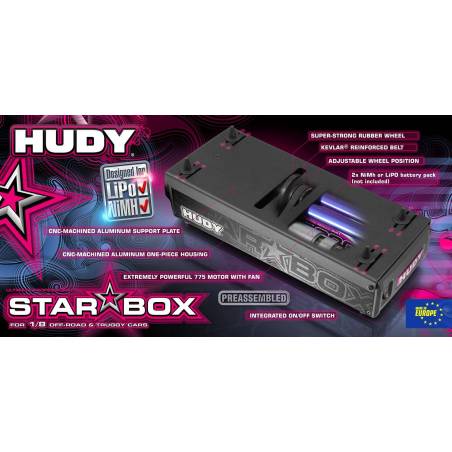 HUDY STAR-BOX TRUGGY & OFF-ROAD 1/8 - HUDY