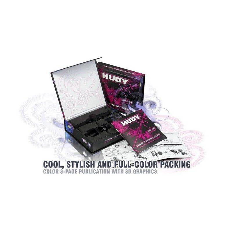 HUDY PROFFESIONAL ENGINE TOOL KIT FOR .12 ENGINE - 107050 - HUDY HUDY PROFFESIONAL ENGINE TOOL KIT FOR .12 ENGINE - 107050 - HUDY