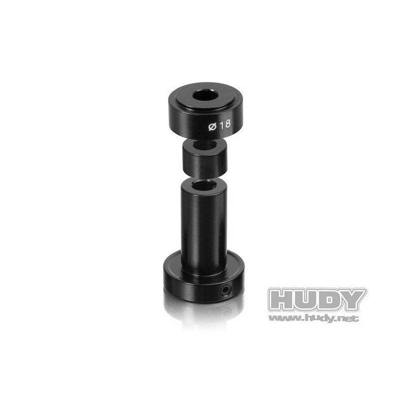 SUPPORT BUSHING o18 FOR .12 ENGINE - HUDY SUPPORT BUSHING o18 FOR .12 ENGINE - HUDY