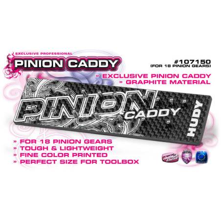 HUDY GRAPHITE PINION CADDY - HUDY