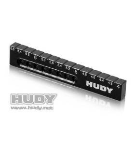 Cale réglage butée basse 4 a 6.6mm - HUDY - 107714