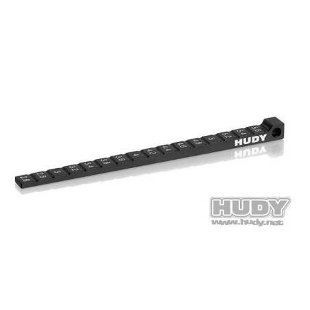 RIDE HEIGHT GAUGE STEPPED 1/10 & 1/12 PAN CARS - HUDY