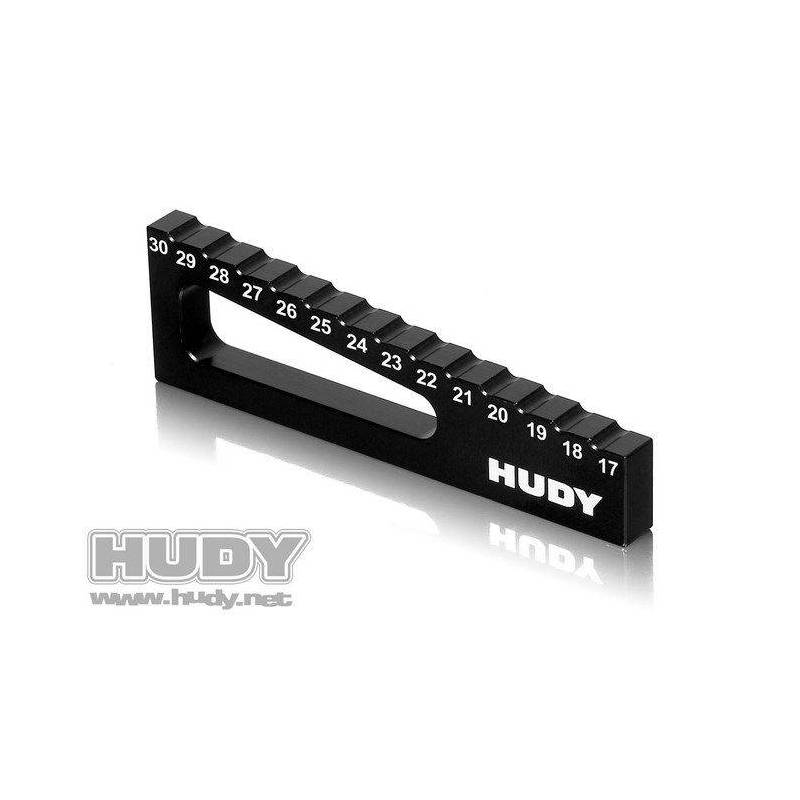 CHASSIS RIDE HEIGHT GAUGE 17MM TO 30MM FOR 1/8 & 1/10 OFF-ROAD - 1077 CHASSIS RIDE HEIGHT GAUGE 17MM TO 30MM FOR 1/8 & 1/10 OFF-ROAD - 1077