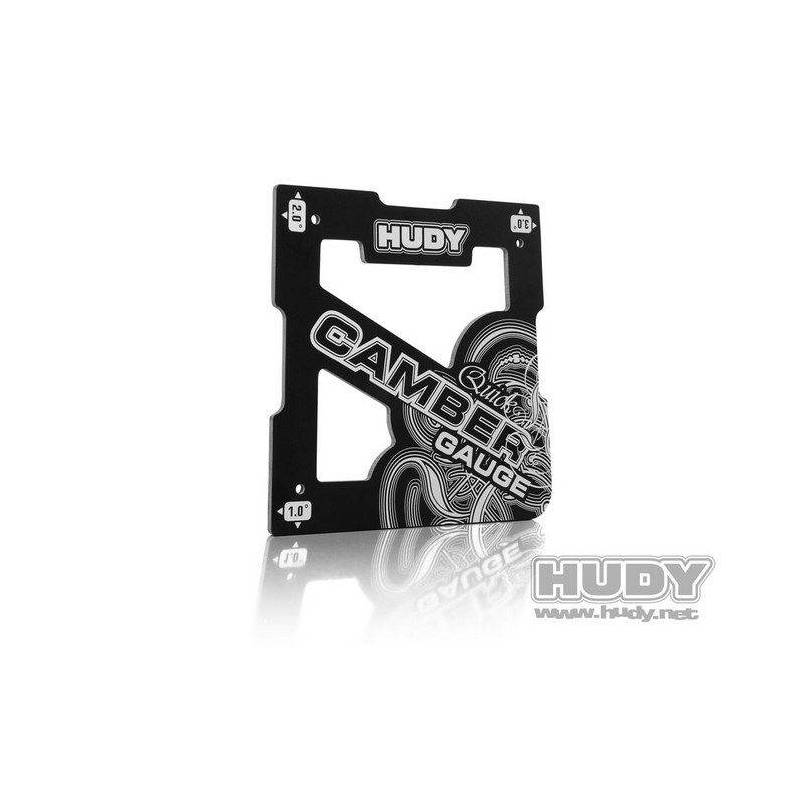 "HUDY QUICK CAMBER GAUGE 1/8 OFF-ROAD 1°  2°  3° - 107751 - HUDY"