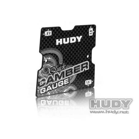 HUDY GRAPHITE QUICK CAMBER GAUGE 1/10 TOURING 1.5-2-2.5 deg - HUDY