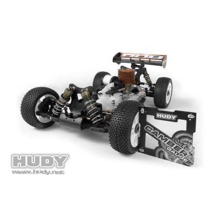 "HUDY QUICK CAMBER GAUGE 1/8 OFF-ROAD 1°  2°  3° - 107751 - HUDY"
