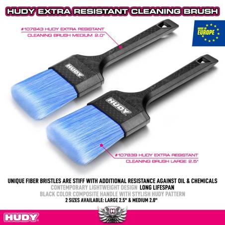 """HUDY CLEANING BRUSH - EXTRA RESISTANT - 2.5"""""" - HUDY"