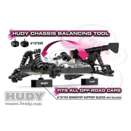 CHASSIS BALANCING SIMPLE TOOL (2 PCS.) - HUDY