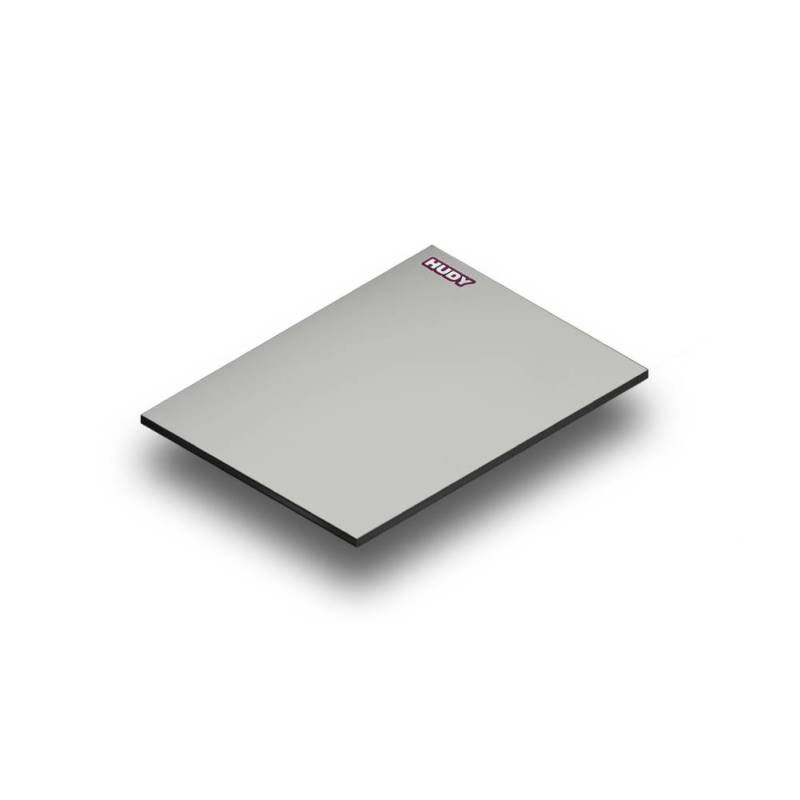FLAT SET-UP BOARD 1/10 & 1/12 ON-ROAD - LIGHTWEIGHT - GREY - HUDY FLAT SET-UP BOARD 1/10 & 1/12 ON-ROAD - LIGHTWEIGHT - GREY - HUDY