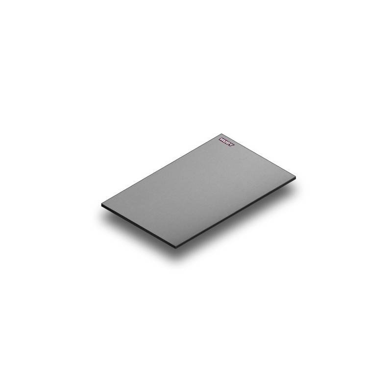 FLAT SET-UP BOARD 1/8 ON-ROAD SILVER GREY - HUDY - 108502 FLAT SET-UP BOARD 1/8 ON-ROAD SILVER GREY - HUDY - 108502