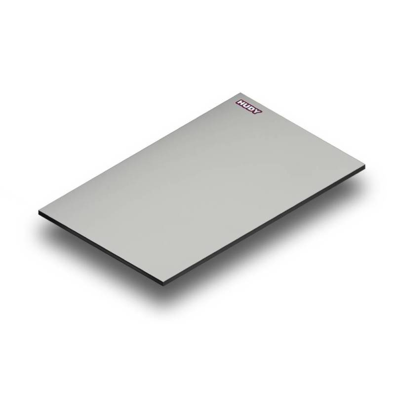 FLAT SET-UP BOARD 1/8 ON-ROAD - LIGHTWEIGHT - GREY - HUDY FLAT SET-UP BOARD 1/8 ON-ROAD - LIGHTWEIGHT - GREY - HUDY