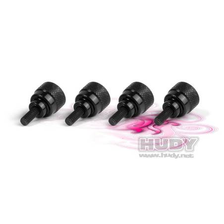 ALU NUT FOR SET-UP TRIANGLE (4) - HUDY