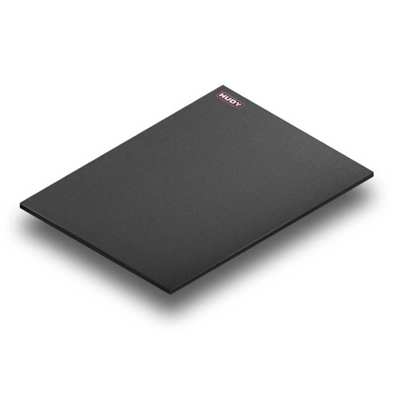 FLAT SET-UP BOARD FOR 1/8 OFF-ROAD & GT - DARK GREY - HUDY FLAT SET-UP BOARD FOR 1/8 OFF-ROAD & GT - DARK GREY - HUDY