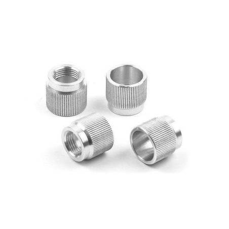 ALU NUT FOR 1/8 OFF-ROD SYSTEM (4) - HUDY